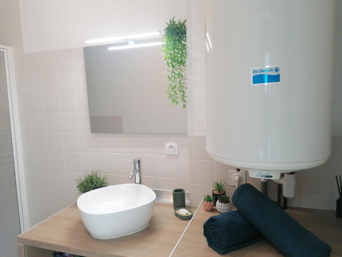 Le Studio Vert Climatise Situe 10 Min De Blaye Et De Sa Citadelle Lejlighed Eyrans-de Soudiac Eksteriør billede